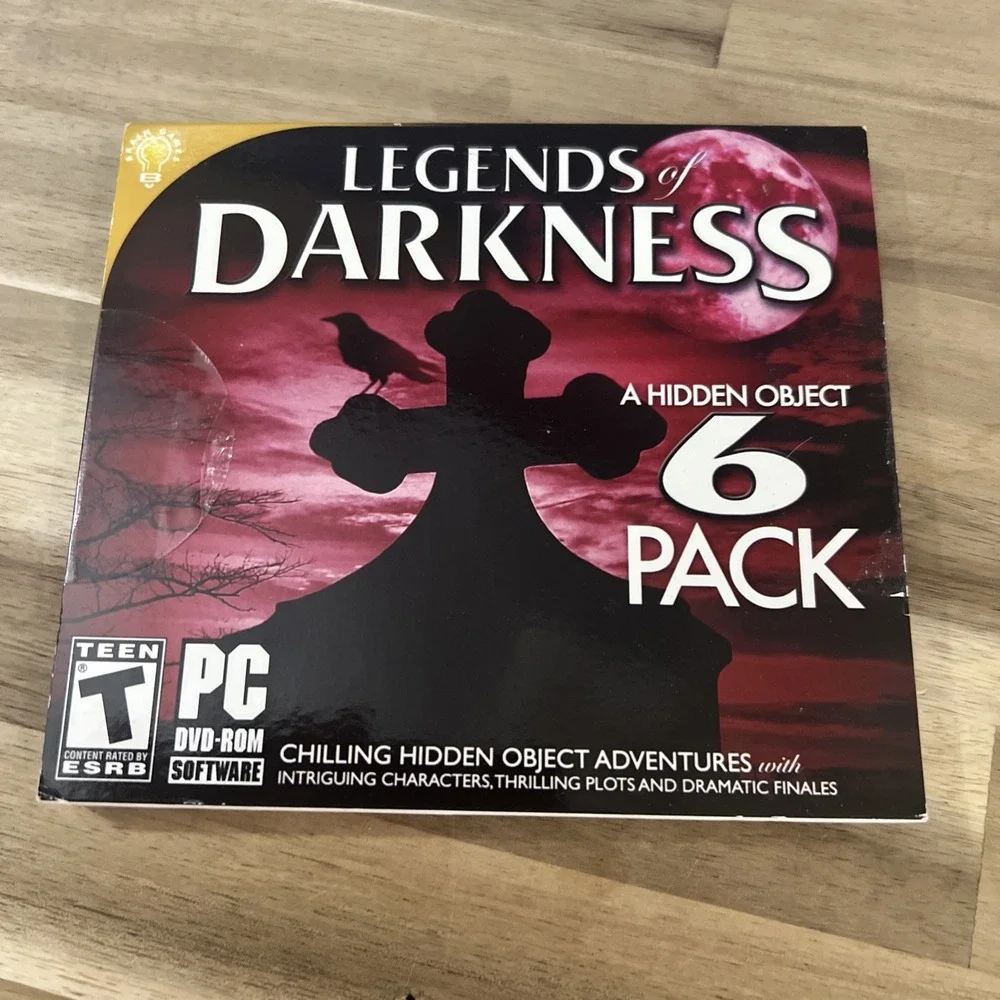Legends of Darkness PC 2013 DVD-Rom Hidden Object Adventure Game 6 Pack
